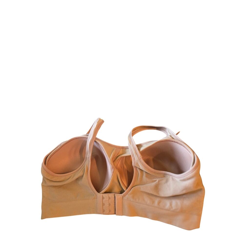 Shapermint Essentials Daily Comfort Wireless Shaper Bra Plus Size 3X Nude NEW - Picture 3 of 4